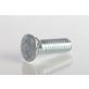 Plow Bolt, Grade 5, Flat Head, Zinc Finish Alloy Steel, 3/8-16 x 1-1/4"