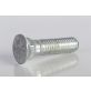 Plow Bolt, Grade 8, Flat Head, Zinc Finish Alloy Steel, 1/2-13 x 2"