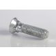 Plow Bolt, Grade 8, Flat Head, Zinc Finish Alloy Steel, 1/2-13 x 2"