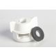 Teejet 114441A-2-CELR White Spray Tip Quick Cap with Gasket