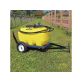 Ag Spray 25 Gallon Trailer Sprayer 12V Pump Less Boom FSTS-25-BLU