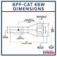 Bull Pull BPF-CAT 4BW Articulating Implement Hitch Category 3-4