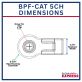 Bull Pull BPF-CAT 5CH Articulating Implement Hitch Category 5
