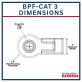 Bull Pull BPF-CAT 3 Articulating Implement Hitch Category 2