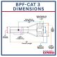 Bull Pull BPF-CAT 3 Articulating Implement Hitch Category 2