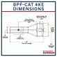 Bull Pull BPF-CAT 4KE Articulating Implement Hitch Category 3-4 fits Kinze