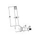 AR81954 Tractor Front Axle Steering Spindle fits John Deere