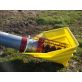 Hutchinson Mayrath Large Plastic Transport Auger Hopper A6206A