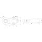 Bull Pull BPF-CAT5JDF Articulating Implement Hitch Category 5