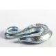 1/4" Log Chain Eye Grab Hook