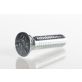 Plow Bolt, Grade 5, Flat Head, Zinc Finish Alloy Steel, 3/8-16 x 1-1/2"