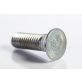 Plow Bolt, Grade 5, Flat #3 Head, Zinc Finish Steel, 7/16-14 x 1-1/2"