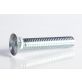 Plow Bolt, Grade 5, Flat Head, Zinc Finish Steel, 7/16-14 x 2-1/2"