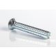 Plow Bolt, Grade 5, Flat Head, Zinc Finish Steel, 7/16-14 x 3"