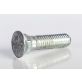 Plow Bolt, Grade 8, Flat Head, Zinc Finish Alloy Steel, 1/2-13 x 2"