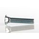 Plow Bolt, Grade 8, Flat Head, Zinc Finish Alloy Steel, 1/2-13 x 2-1/2"