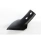 Nichols Conventional Wing 4'' Bolt on 47° Field Cultivator Sweep 47C4BK7