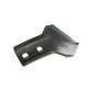 Nichols Conventional Wing 4'' Bolt on 47° Field Cultivator Sweep 47C4BK7