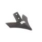 Nichols Ultrawing 9'' Bolt on 47° Field Cultivator Hard Faced Sweep 47UW9B7HFS