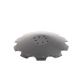 20" x 6.5mm Notched Blade fits High Speed Disks 143557