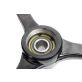 AA98188 Grain Drill Spoked Gauge Wheel Mud 3" Tire fits John Deere