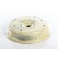4x12 Drill Gauge Tire Wheel White Rim Half
