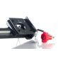 Bulldog 171401 Round Trailer Jack, Side Mount, 5,000 lbs. Lift Capacity, Topwind, Weld-On, 10 Inch Travel