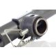 Bulldog 178101 Round Trailer Jack, Side Mount, 5,000 lbs. Lift Capacity, Topwind, Weld-On, 10 Inch Travel