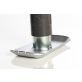 Bulldog 178109 Round Trailer Jack, Side Mount, 5,000 lbs. Lift Capacity, Sidewind, Weld-On, 10 Inch Travel