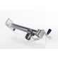 Bulldog 178110 Round Trailer Jack, Side Mount, 5,000 lbs. Lift Capacity, Sidewind, Weld-On, 15 Inch Travel