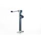 Bulldog 178110 Round Trailer Jack, Side Mount, 5,000 lbs. Lift Capacity, Sidewind, Weld-On, 15 Inch Travel