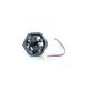 Microbright Amber LED Beacon Surface Mount 12V Light AIG008-B112AX1