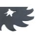 Yetter 2967-602 13" Shark Tooth Residue Manager Finger Wheel