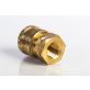 1/4'' male brass quick disconnects
