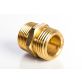 Brass 3/4" Garden Hose to 3/4" Pipe Thread Adapter Fitting