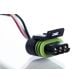 Teejet 344BEC-34-C Electric Sprayer Boom 3-Way Ball Valve 1"