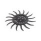 Yetter 3400-111 21'' Black Rotary Hoe Wheel