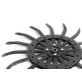 Yetter 3400-111 21'' Black Rotary Hoe Wheel