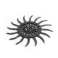 Yetter 3400-111 21'' Black Rotary Hoe Wheel