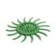 AKK33269 Green Rotary Hoe Wheel 21" fits John Deere