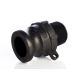 Norwesco 1-1/4'' Male Hose Fitting Adapter