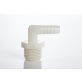 Valley 1/2'' MPT x 3/8'' HB Threaded Hose Barb Elbow