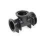 Norwesco 63111 3" Full Port Flanged Tee