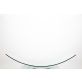 R50753 Tractor Soundgard Cab RH Upper Glass fits John Deere