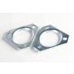 72MMT 3 Bolt Triangular Stamped Steel Bearing Flange 72MSTR