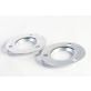 47MM 3 Bolt Round Stamped Steel Bearing Flange 47MS