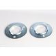 62MM 3 Bolt Round Stamped Steel Bearing Flange 62MS