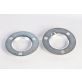 G52MM 3 Bolt Round Stamped Steel Bearing Flange