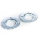 80MSZPG 4 Bolt Round Stamped Steel Disc Bearing Flange