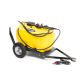 Ag Spray 25 Gallon Trailer Sprayer 12V Pump Less Boom FSTS-25-BLU